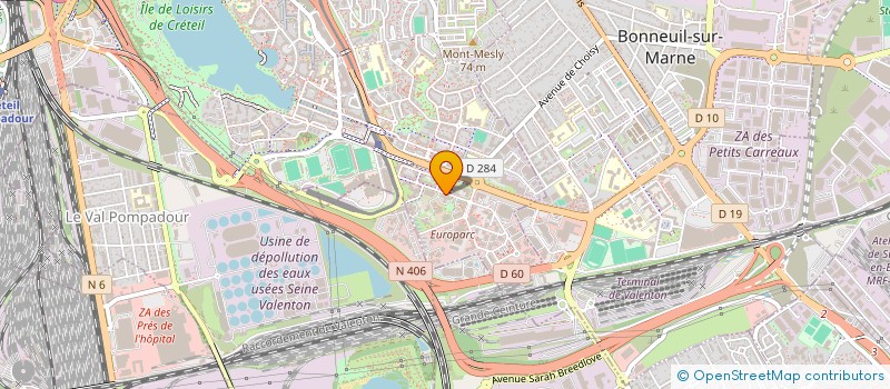 localisation de l'entreprise MONSIEUR ABDULRAHMAN POPALZAI  CRETEIL