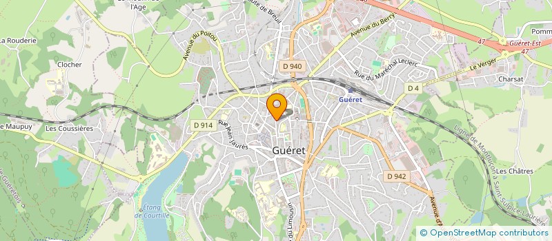 localisation de l'entreprise MONSIEUR ABDULRAHMAN SAFI à GUERET