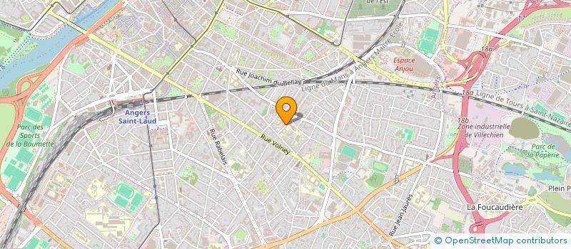 localisation de l'entreprise MONSIEUR ABDULRAMAN OSMAN ISHAK à ANGERS