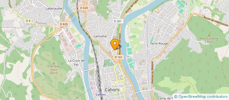 localisation de l'entreprise MONSIEUR ABDULRAQEEB AZIZI  CAHORS