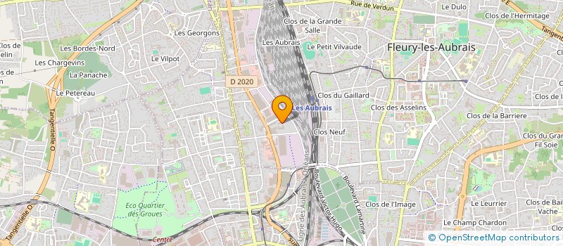 localisation de l'entreprise MONSIEUR ABDULRASHED MIAKHEL à FLEURY-LES-AUBRAIS