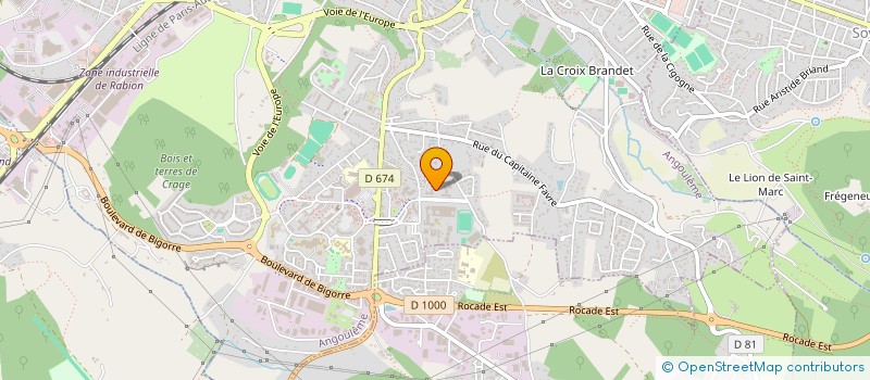 localisation de l'entreprise MONSIEUR ABDULRAZIQ AHMADZAI à ANGOULEME