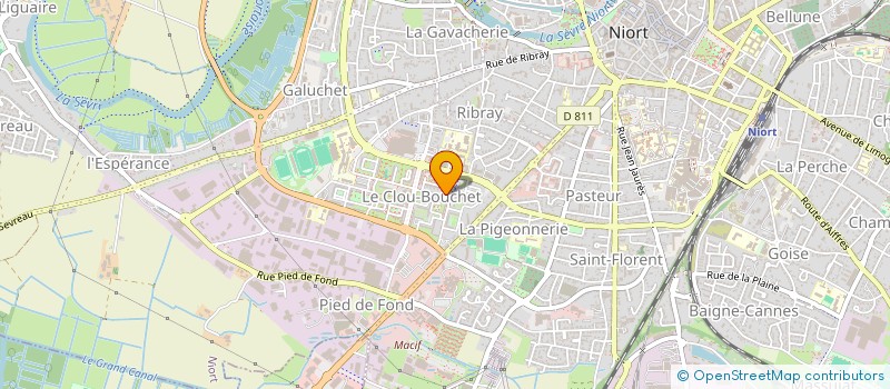 localisation de l'entreprise MONSIEUR ABDULRAZZAK AHMADZAI à NIORT
