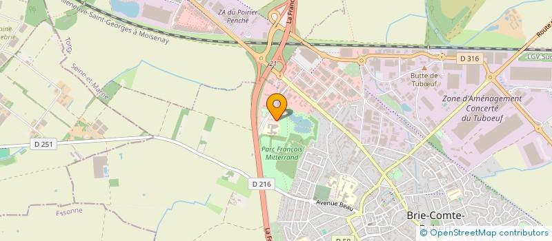 localisation de l'entreprise MONSIEUR ABDULSALAM ARAB  BRIE-COMTE-ROBERT