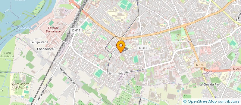 localisation de l'entreprise MONSIEUR ABDULSALAM YAHIA ABDALLAH à ANGERS