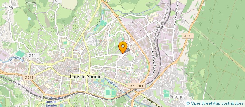 localisation de l'entreprise MONSIEUR ABDULSAMAD MOMAND  LONS-LE-SAUNIER