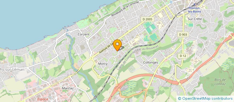 localisation de l'entreprise MONSIEUR ABDULVAHAP DEMIRCAN à THONON-LES-BAINS