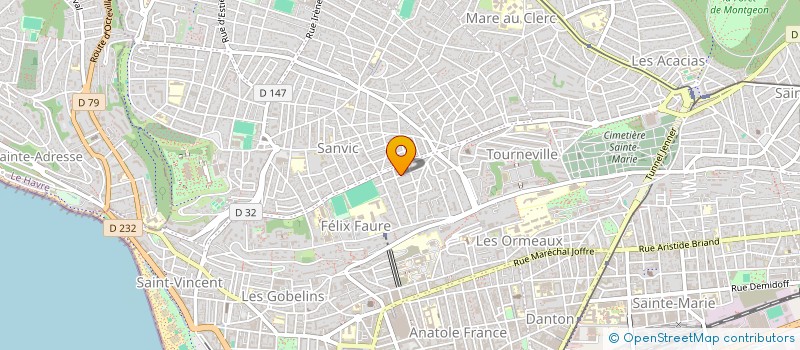 localisation de l'entreprise MONSIEUR ABDULWAHID POPALZAI  LE HAVRE