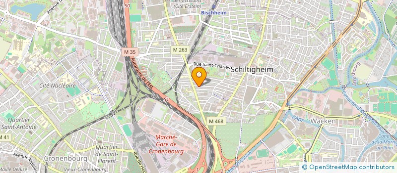 localisation de l'entreprise MONSIEUR ABDULWASID AHMADZAI  SCHILTIGHEIM