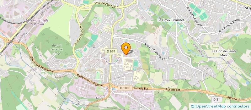 localisation de l'entreprise MONSIEUR ABDUNASSER ISHAQ ABDALLAH à ANGOULEME