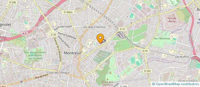 localisation de l'entreprise MONSIEUR ABDUR RAHMAN à MONTREUIL