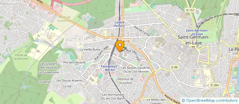 localisation de l'entreprise MONSIEUR ABDURAHMAN ISHAQ IDRISS  SAINT-GERMAIN-EN-LAYE