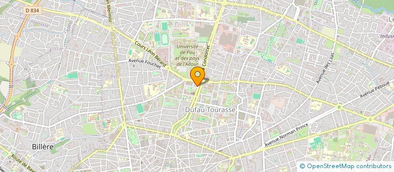 localisation de l'entreprise MONSIEUR ABDURAHMAN JABARKHIL à PAU