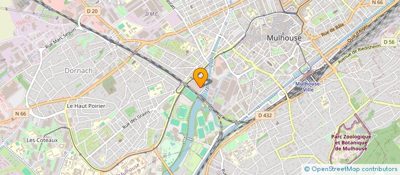 localisation de l'entreprise MONSIEUR ABDURAHMAN MUSA MOHAMAD  MULHOUSE