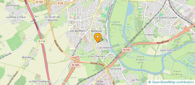 localisation de l'entreprise MONSIEUR ABDURAHMAN SAFI  SAINTES