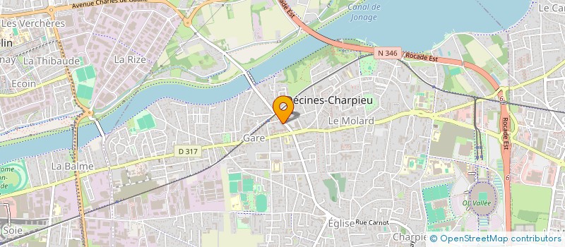 localisation de l'entreprise MONSIEUR ABDURAHMEN GHARSALLI  DECINES-CHARPIEU