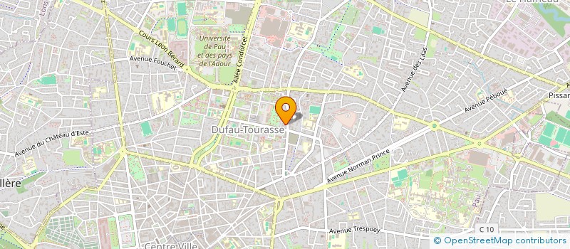 localisation de l'entreprise MONSIEUR ABDURAZAK ABDULLAHI MOHAMED à PAU