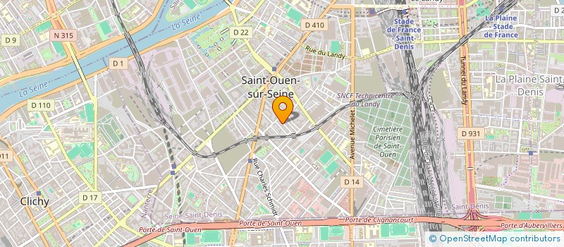 localisation de l'entreprise MONSIEUR ABDURRAHIM YILMAZ à SAINT-OUEN-SUR-SEINE