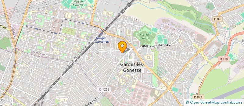 localisation de l'entreprise MONSIEUR ABDURRAHMAN AHMADZAI  GARGES-LES-GONESSE