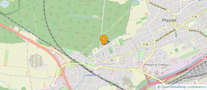 localisation de l'entreprise MONSIEUR ABDURRAHMAN CIHANGIR  LUTTERBACH