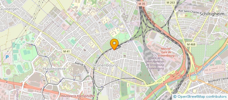 localisation de l'entreprise MONSIEUR ABDURRAHMAN EFEER à STRASBOURG