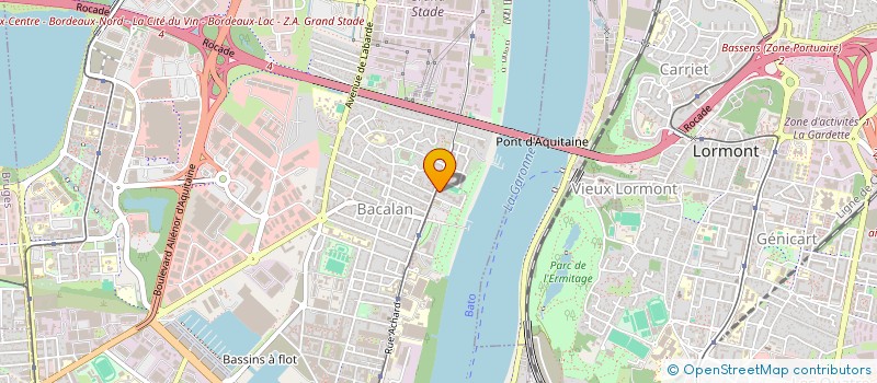 localisation de l'entreprise MONSIEUR ABDURRAHMAN MOHAMMAD OSMAN  BORDEAUX