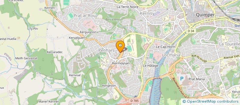 localisation de l'entreprise MONSIEUR ABDURRAHMAN UGUR à QUIMPER
