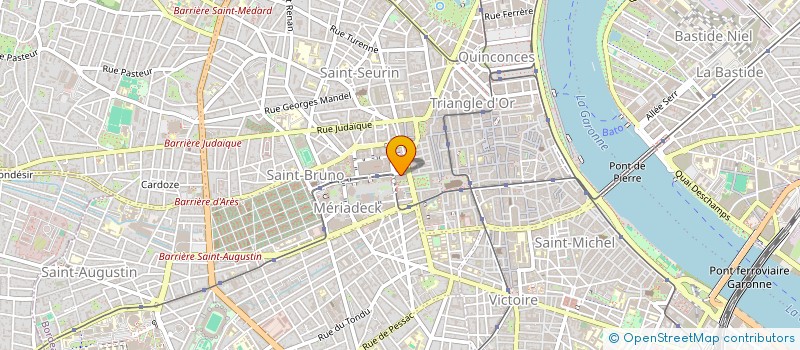 localisation de l'entreprise MONSIEUR ABDURRAMAN SAFI  BORDEAUX