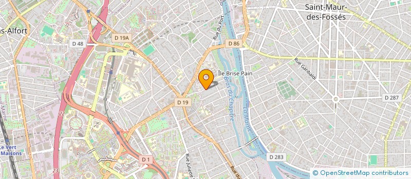 localisation de l'entreprise MONSIEUR ABDUS MOHON  CRETEIL