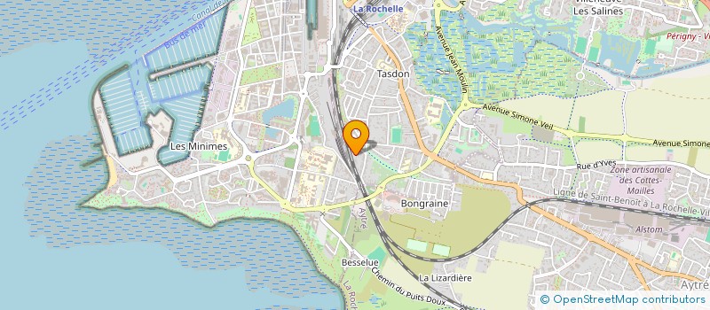 localisation de l'entreprise MONSIEUR ABED ALI  LA ROCHELLE