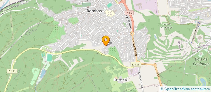 localisation de l'entreprise MONSIEUR ABED BELLAHMAR  ROMBAS