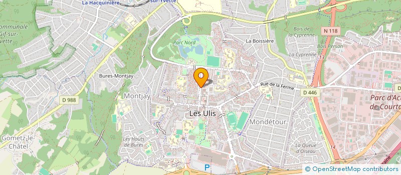 localisation de l'entreprise MONSIEUR ABED BOUZOMMITA à LES ULIS