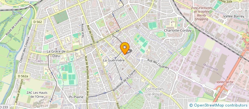 localisation de l'entreprise MONSIEUR ABED DJALTI BENZIANE à CAEN