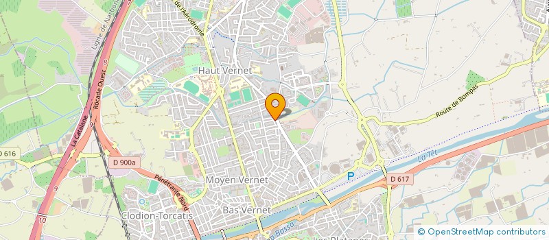 localisation de l'entreprise MONSIEUR ABED DRIEF  PERPIGNAN