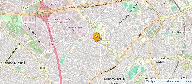 localisation de l'entreprise MONSIEUR ABED HAMDANE à AULNAY-SOUS-BOIS