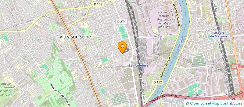 localisation de l'entreprise MONSIEUR ABED LANDRY OTTOU NGBWA à VITRY-SUR-SEINE