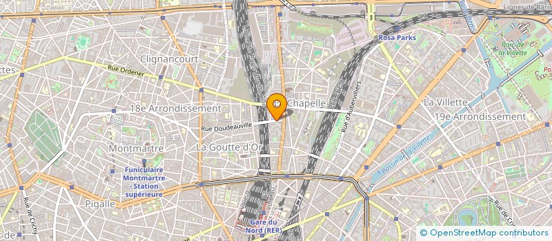 localisation de l'entreprise MONSIEUR ABED NABIZADA  PARIS