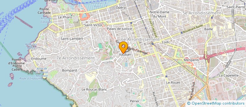 localisation de l'entreprise MONSIEUR ABED NOUREDDINE à MARSEILLE