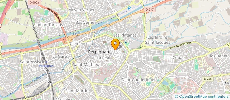 localisation de l'entreprise MONSIEUR ABED ZABEL  PERPIGNAN