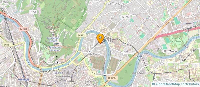 localisation de l'entreprise MONSIEUR ABEDELGHANI SELATNIA  GRENOBLE