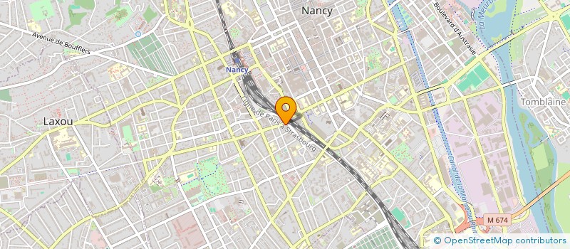 localisation de l'entreprise MONSIEUR ABEDELHALIM GHODBANE  NANCY