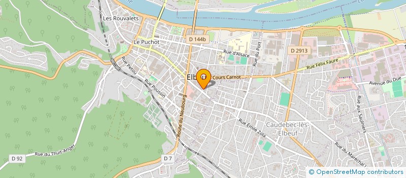 localisation de l'entreprise MONSIEUR ABEDELHBE BOUZIDI  ELBEUF