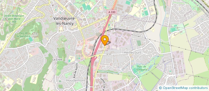 localisation de l'entreprise MONSIEUR ABEDLMAJID BENTOUATI à VANDOEUVRE LES NANCY