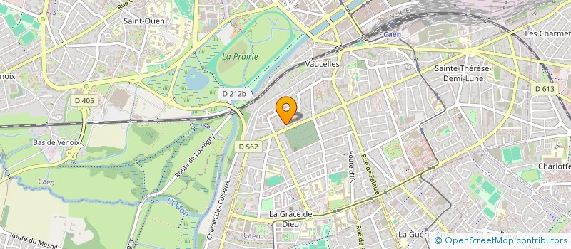 localisation de l'entreprise MONSIEUR ABEIL WALIDU à CAEN