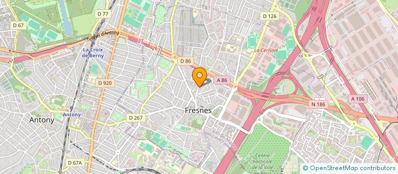 localisation de l'entreprise MONSIEUR ABEL ADHOT  FRESNES