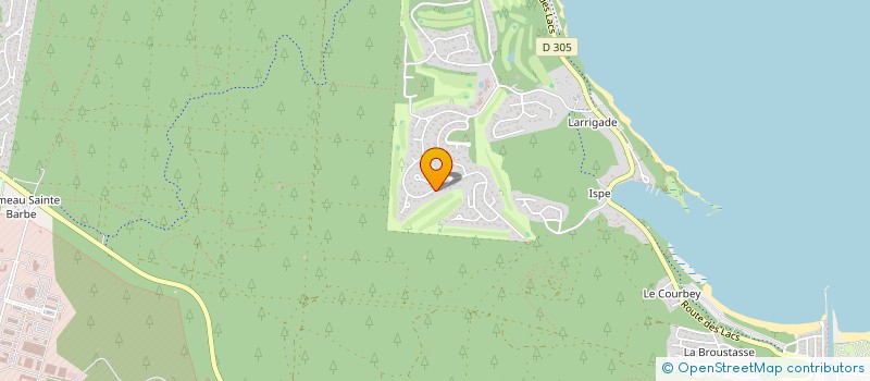 localisation de l'entreprise MONSIEUR ABEL ATTAR  BISCARROSSE