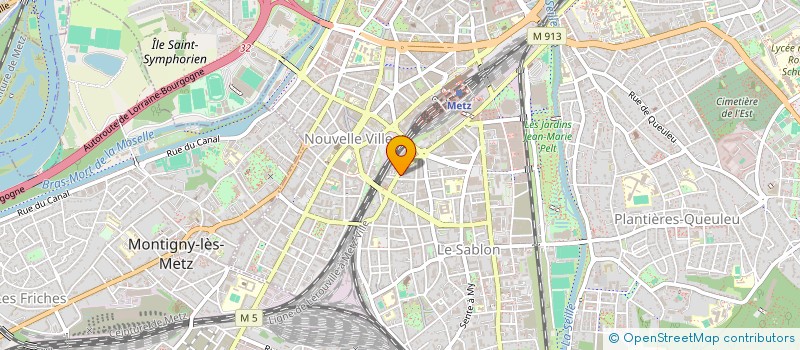 localisation de l'entreprise MONSIEUR ABEL BRAVI KUFFLER  METZ