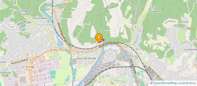 localisation de l'entreprise MONSIEUR ABEL BROUILLAUD  PERIGUEUX