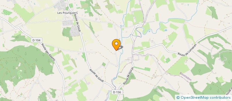 localisation de l'entreprise MONSIEUR ABEL CAMPILLO-SORENTE  GORDES