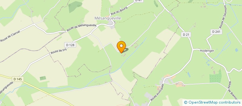 localisation de l'entreprise MONSIEUR ABEL CAROLUS  MESANGUEVILLE